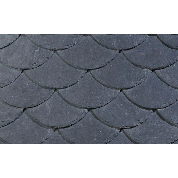 Сланцевая плитка Rathscheck декоративная кладка рыбьей чешуей, 22*15 см