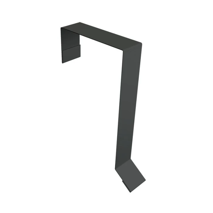 Планка торцевая фасад фальц 0,5 Satin с пленкой RAL 7016 антрацитово-серый