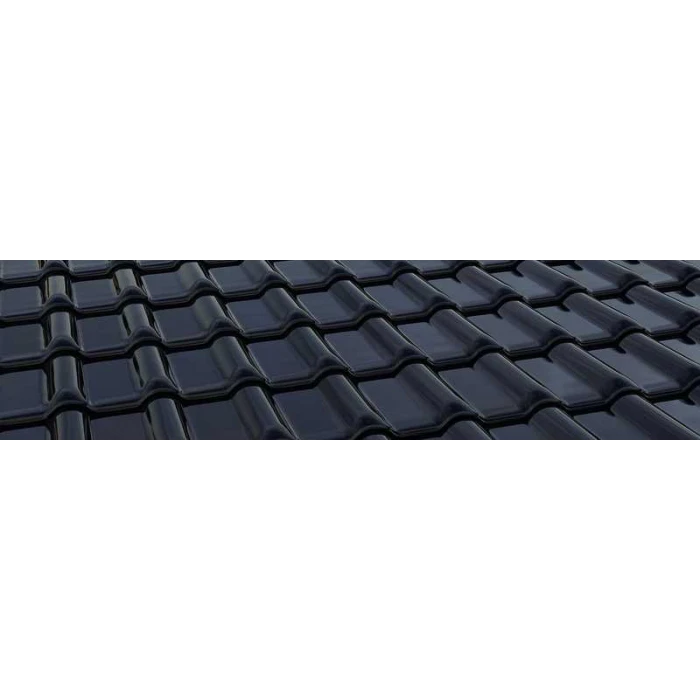 Керамическая черепица Braas Рубин 13V Топ-глазурь черный бриллиант