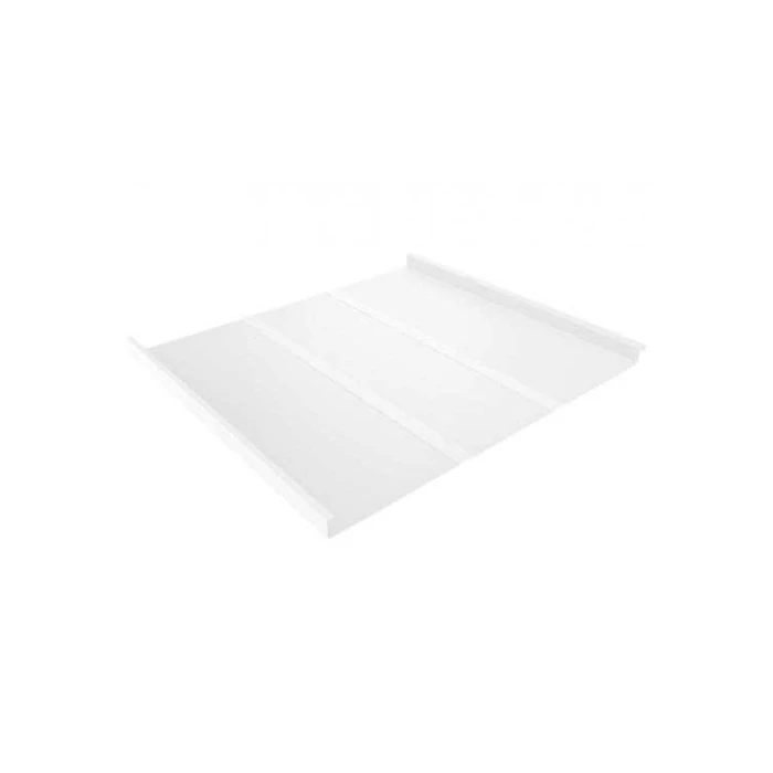 Фальцевая кровля Фальц двойной стоячий Grand Line 0,5 Velur X RAL 9003